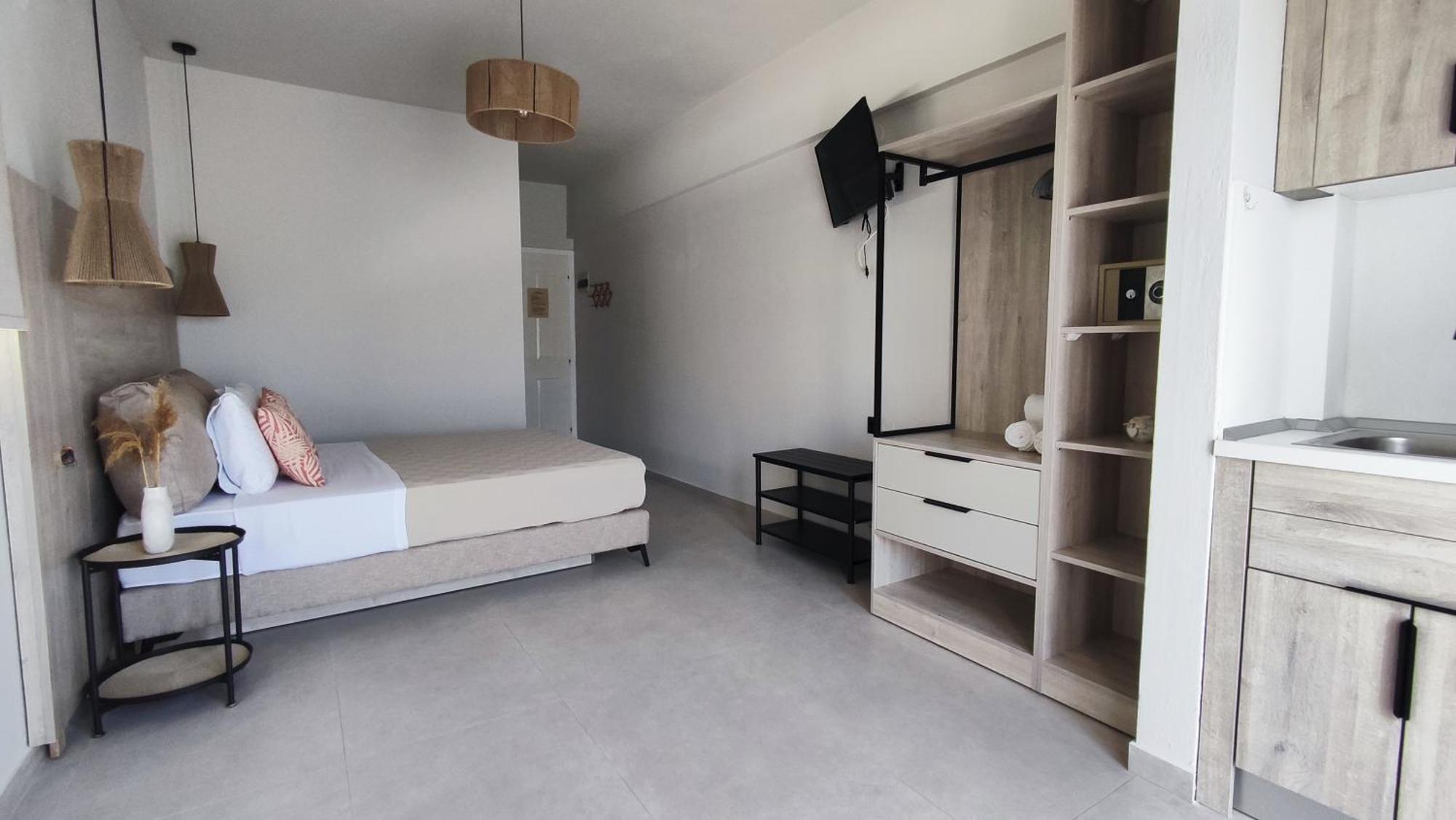 Nostos Studios Golden Beach Chrysi Ammoudia Exterior foto